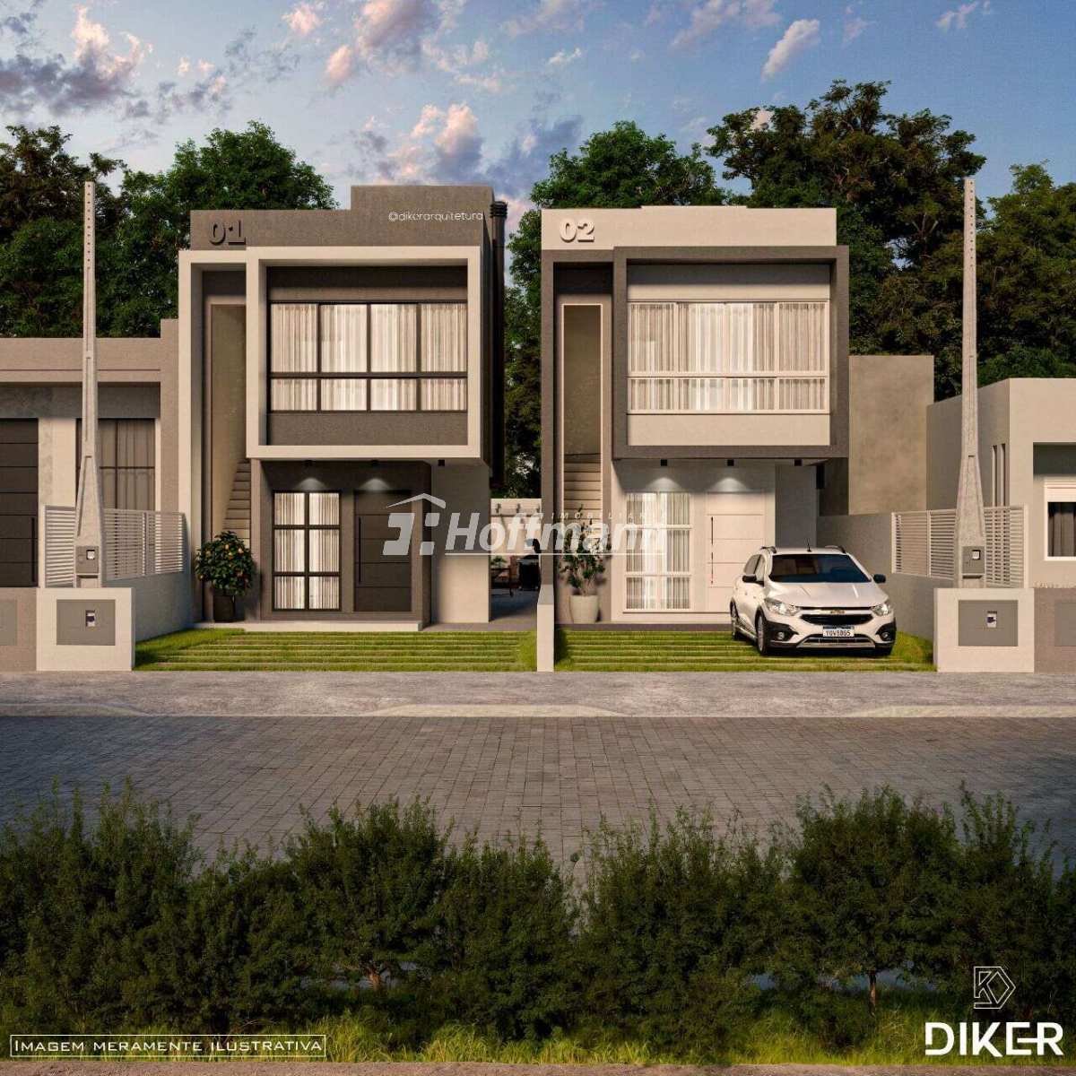 Casa/Sobrado - Bairro Encosta do Sol - Estância Velha - Imobiliária Hoffmann