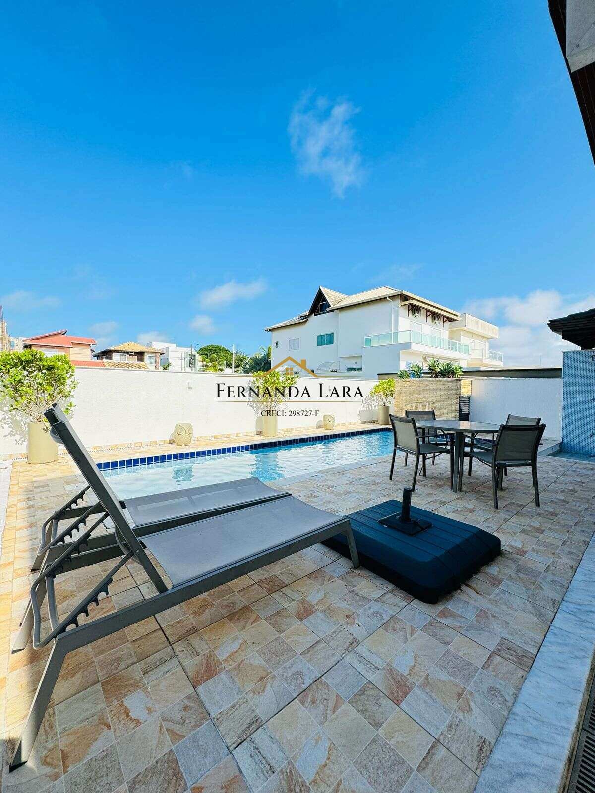 Casa de condomínio para alugar em Peruíbe, Condomínio três Marias, com 3 quartos - Fernanda Lara Corretora