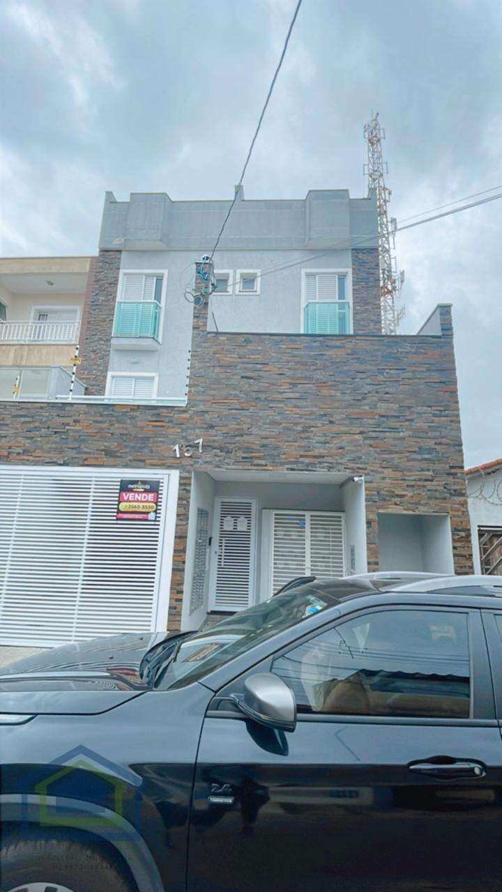 Linda Cobertura à Venda com 100m² de Área Construída, no bairro Utinga - Santo André - SP. - Casarely Imóveis