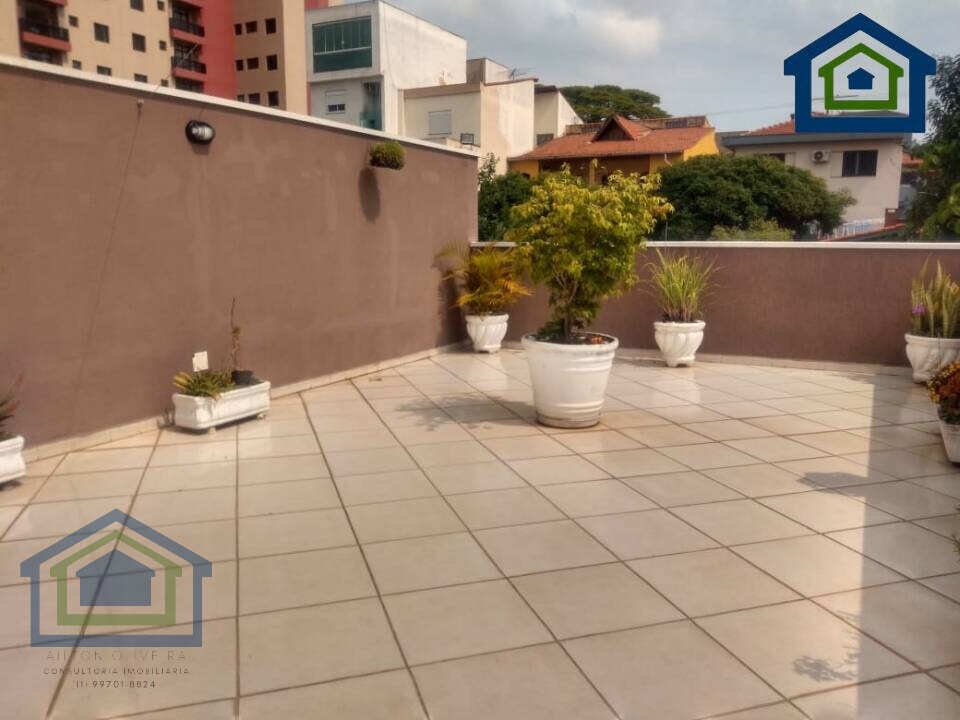 Linda Cobertura á venda de 152m² com 03 Dormitórios Sendo 01 Suítes, na Vila Curuçá - Santo André - SP. - Casarely Imóveis