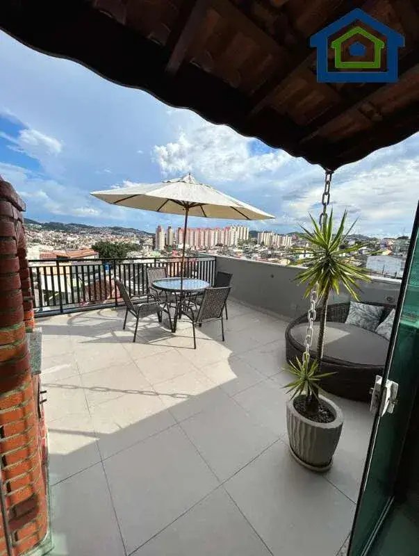 Linda Cobertura á venda de 80m² com 02 Dormitórios, no Bairro Vila Linda - Santo André - SP. - Casarely Imóveis