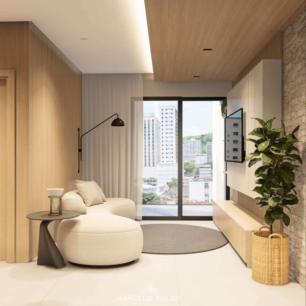 Apartamento à venda com 2 quartos - Centro,