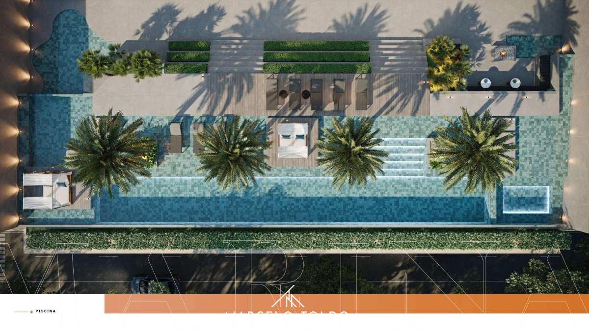 Piscina - Apartamento à venda, no Marina Residence em Juiz de Fora, Alto dos Passos, com 2 quartos, 86m²