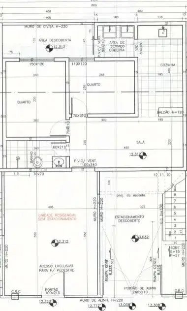 Sobrado à venda com 2 quartos, 54m² - Dona Quita,Divinópolis