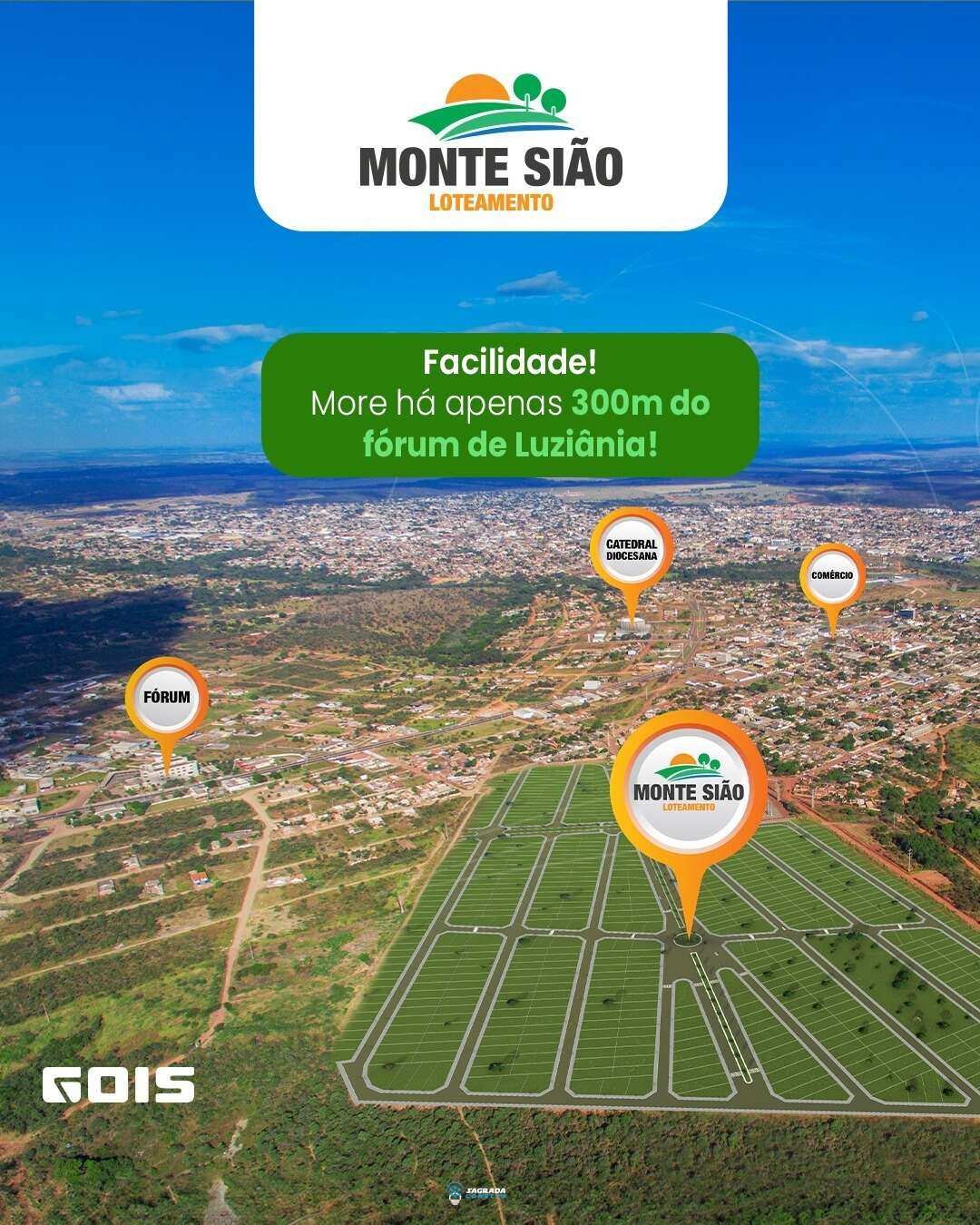  - Loteamento Monte Sião – Lotes a partir de 250m²