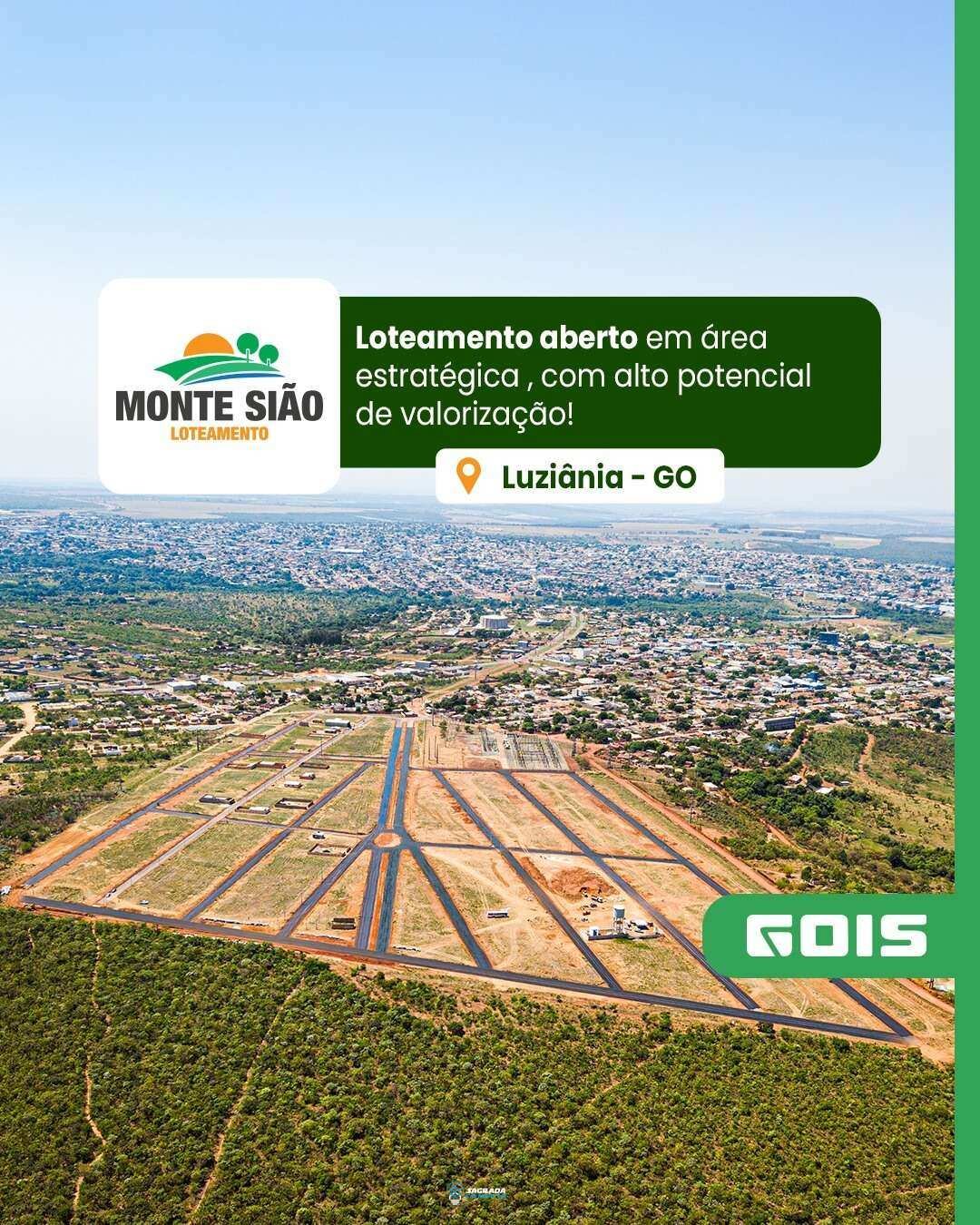  - Loteamento Monte Sião – Lotes a partir de 250m²