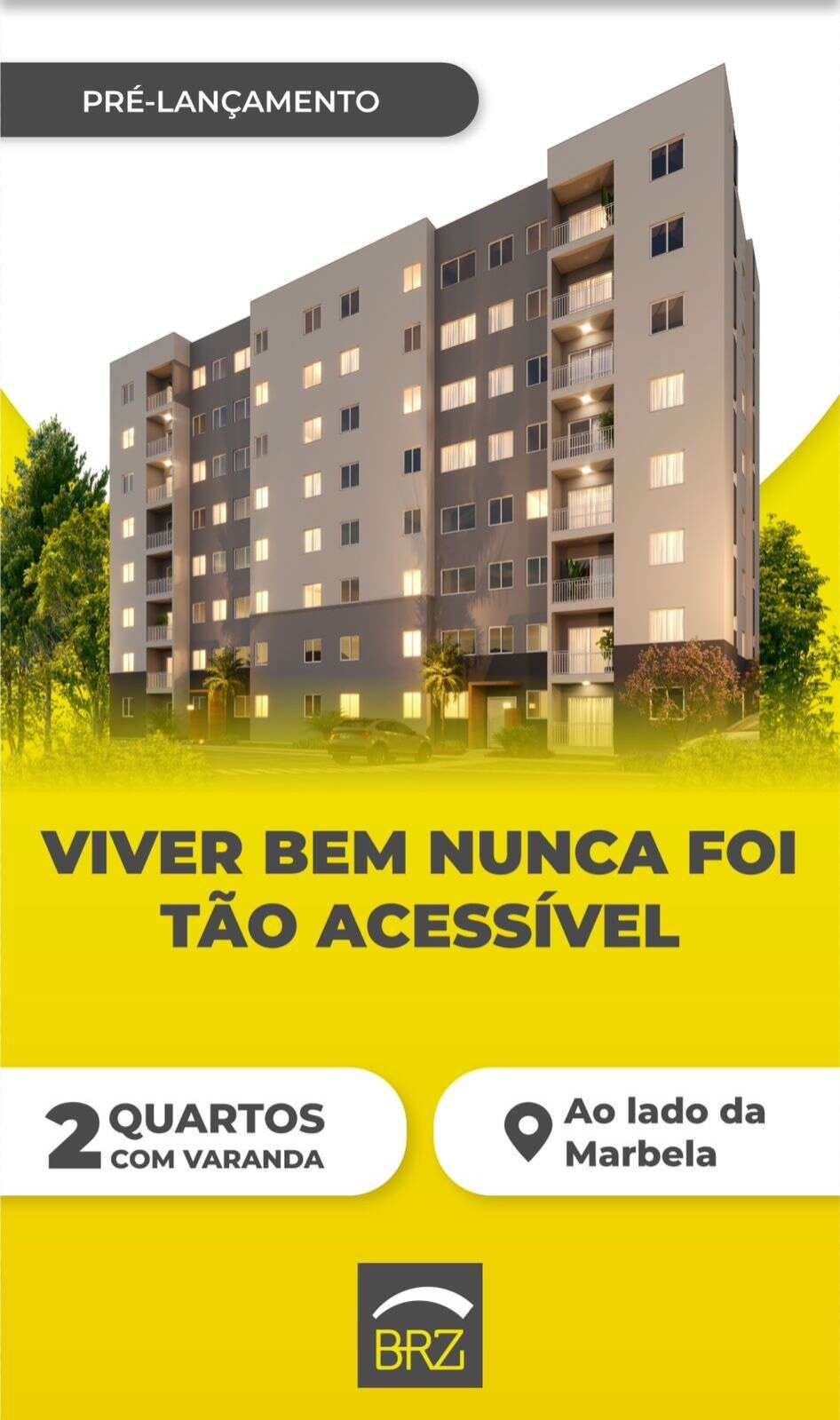 Apartamento à venda com 2 quartos - ,