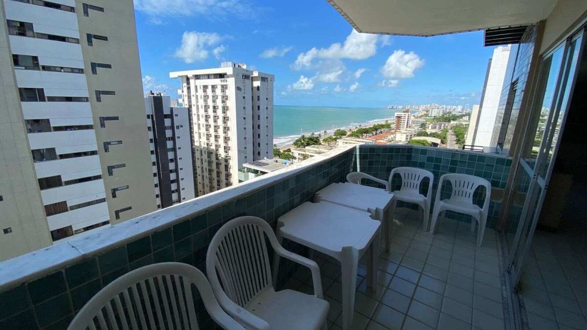 Banner - Cobertura com 5 dormitórios, 278 m² a poucos metros da praia de Boa Viagem.