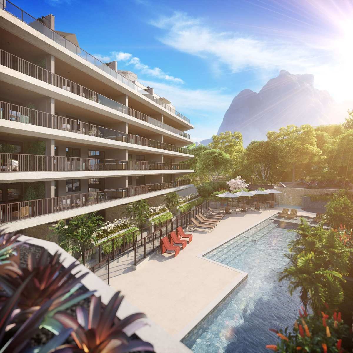 Apartamento de luxo à venda com 2 quartos, 85,91m² - São Conrado,Rio de Janeiro