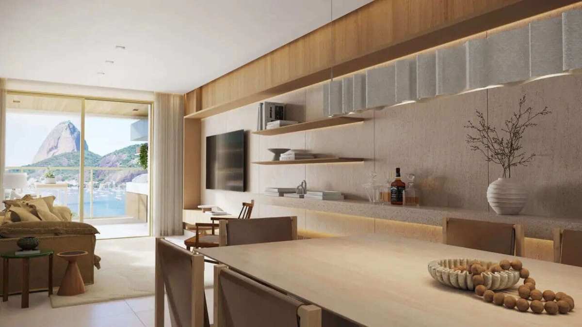 Apartamento de luxo à venda com 3 quartos, 136,42m² - Botafogo,Rio de Janeiro