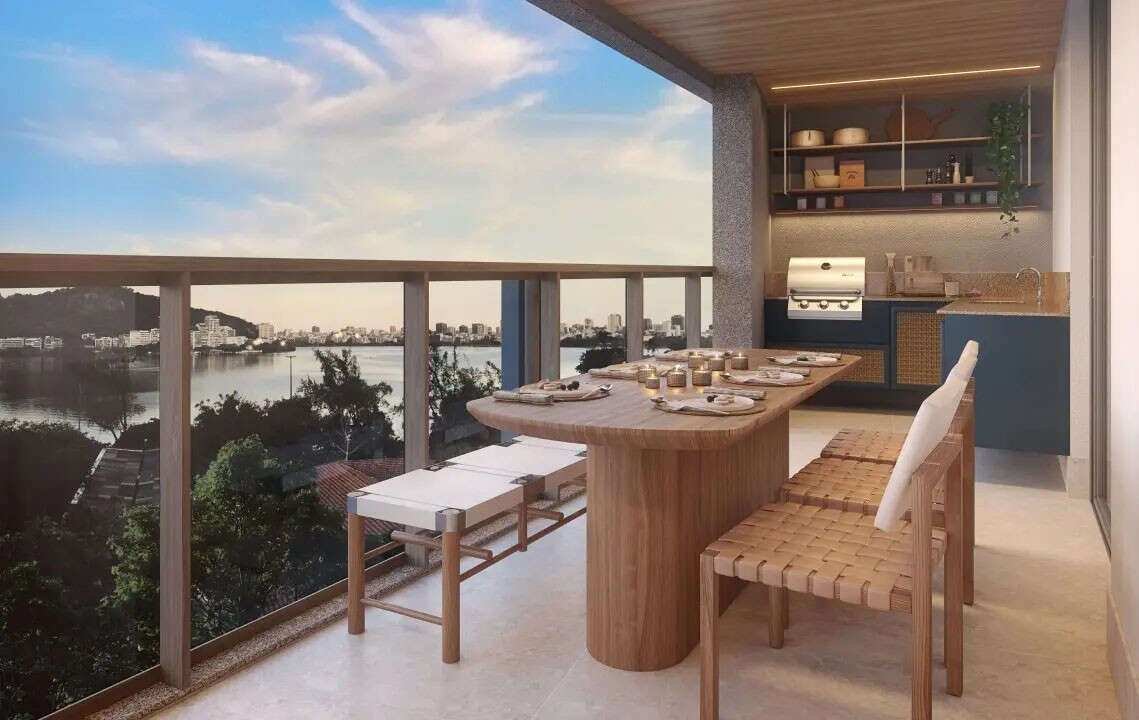Apartamento de luxo à venda com 4 quartos, 254,50m² - Lagoa,Rio de Janeiro