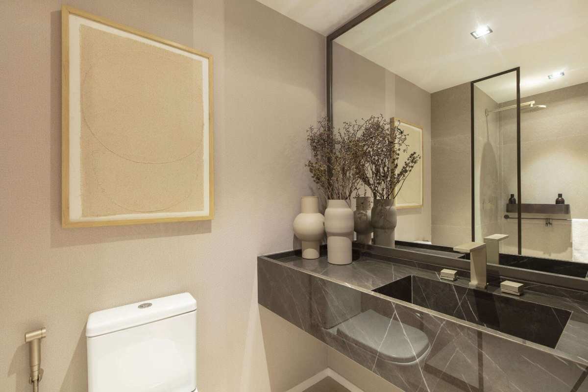 Apartamento com 117,70 m², 3 quartos mais dependência completa no Woods Park Design - Barra da Tijuca - MLeão Imóveis