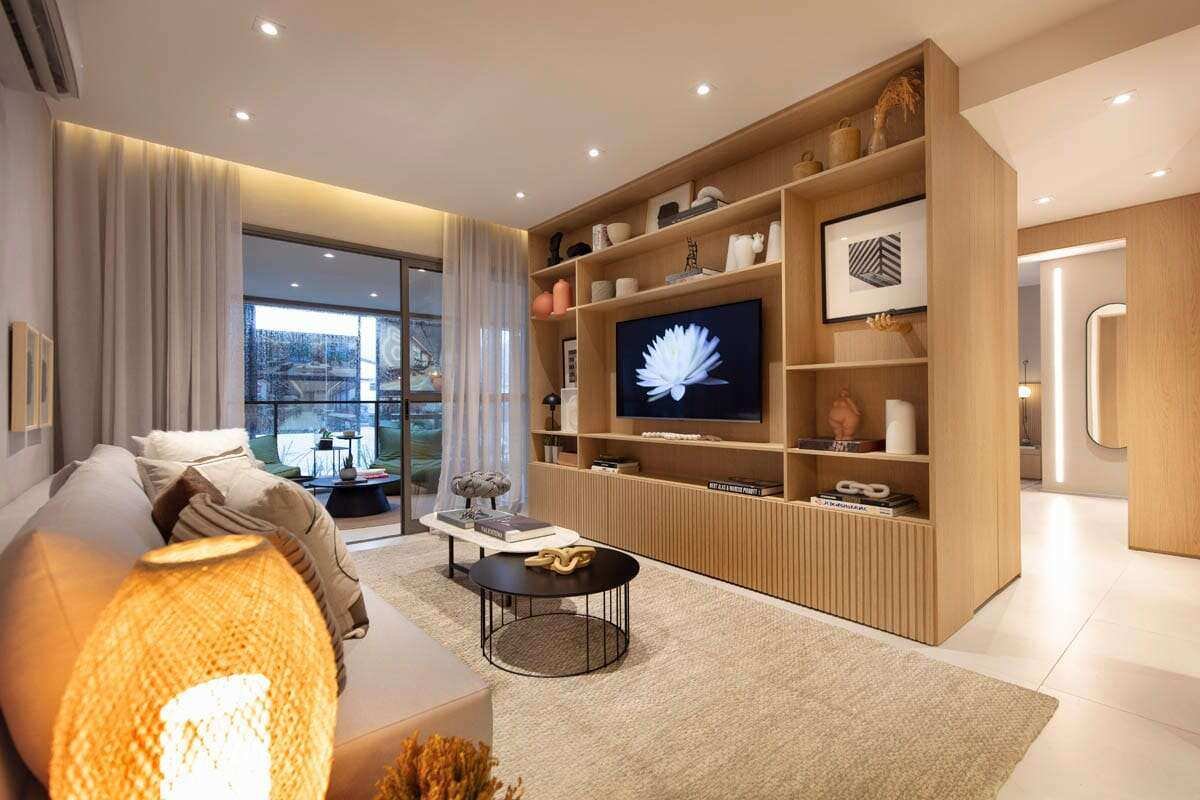 Apartamento de alto luxo  3 quartos mais dependência, 126,36 m² no Orygem Acqua Home - Barra - MLeão Imóveis