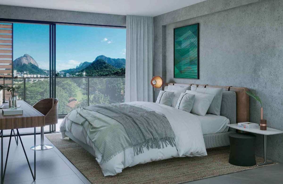 Apartamento de luxo à venda com 3 quartos, 164,57m² - Lagoa,Rio de Janeiro