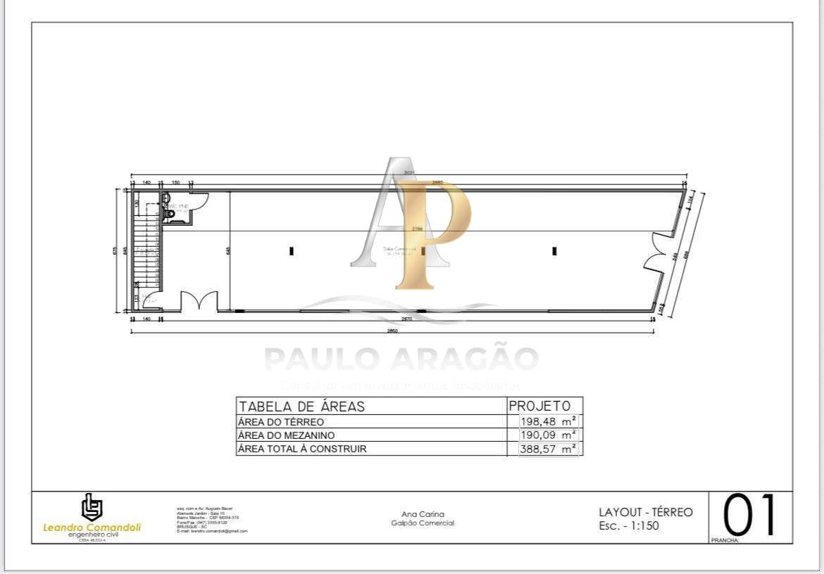 Lote/Terreno de 389m² no bairro Centro, em Camboriú | Eu Corretor