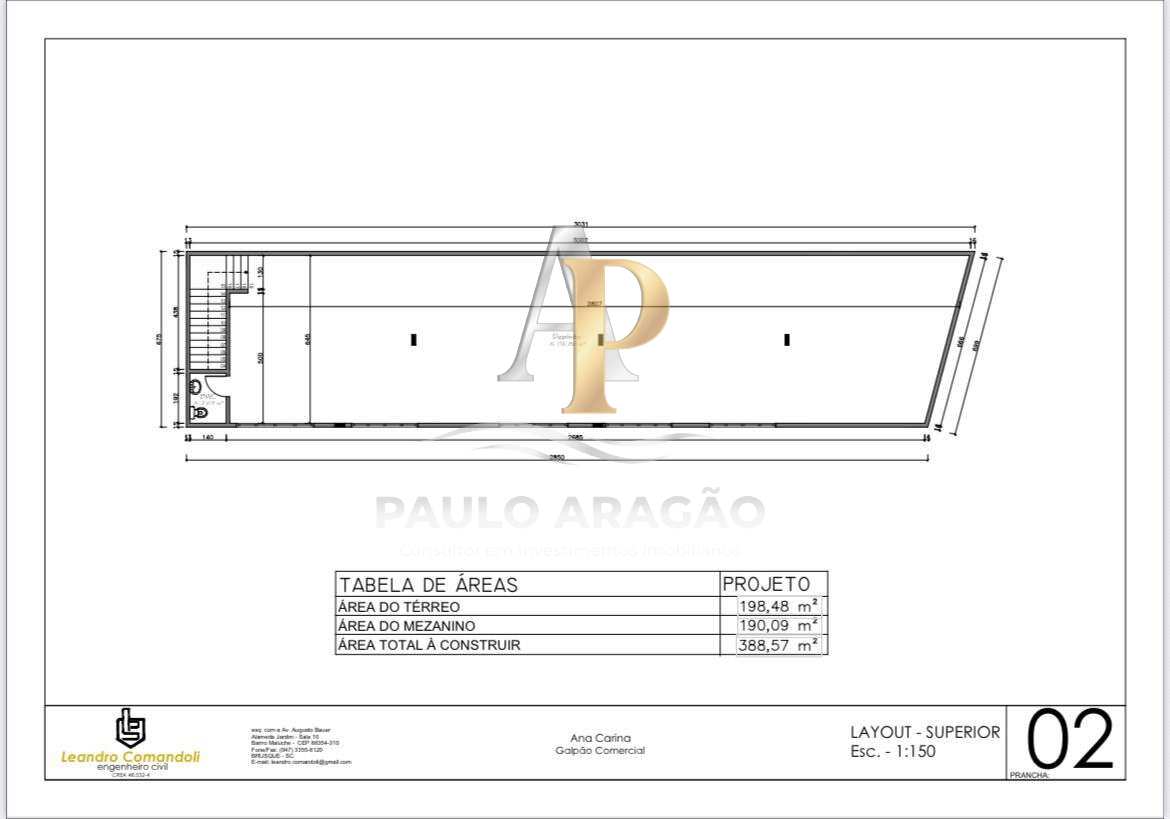 Lote/Terreno de 389m² no bairro Centro, em Camboriú | Eu Corretor