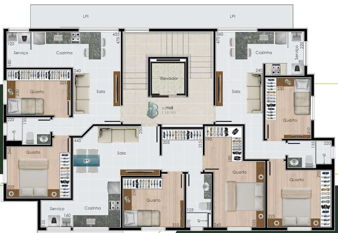 Apartamento à venda com 2 quartos - Caiçara,Belo Horizonte