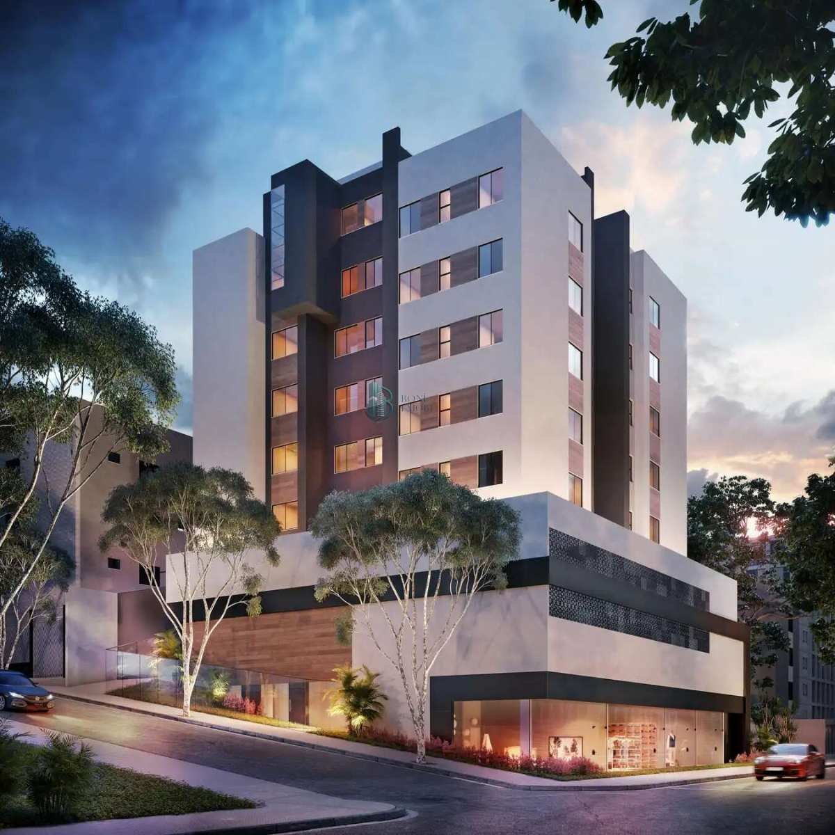 Apartamento à venda com 3 quartos - Grajaú,Belo Horizonte