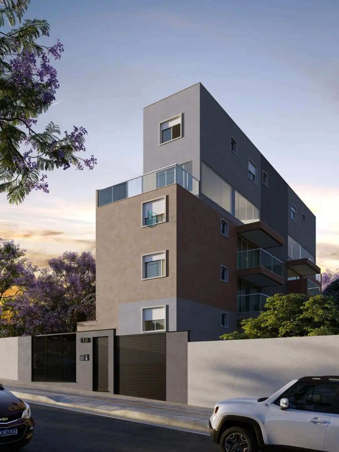 Apartamento à venda com 2 quartos - São Lucas,Belo Horizonte