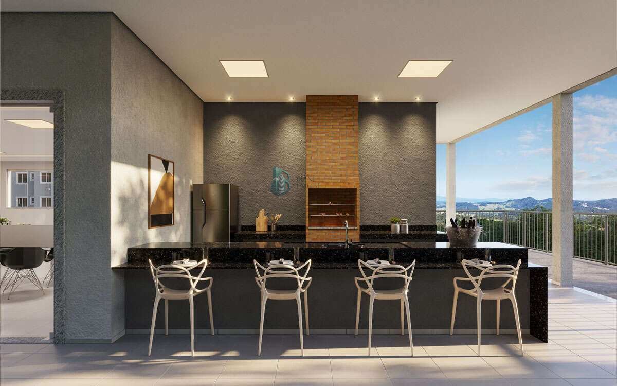  - Apartamento à venda em Betim, Parque das cachoeiras, com 2 quartos, 45m²