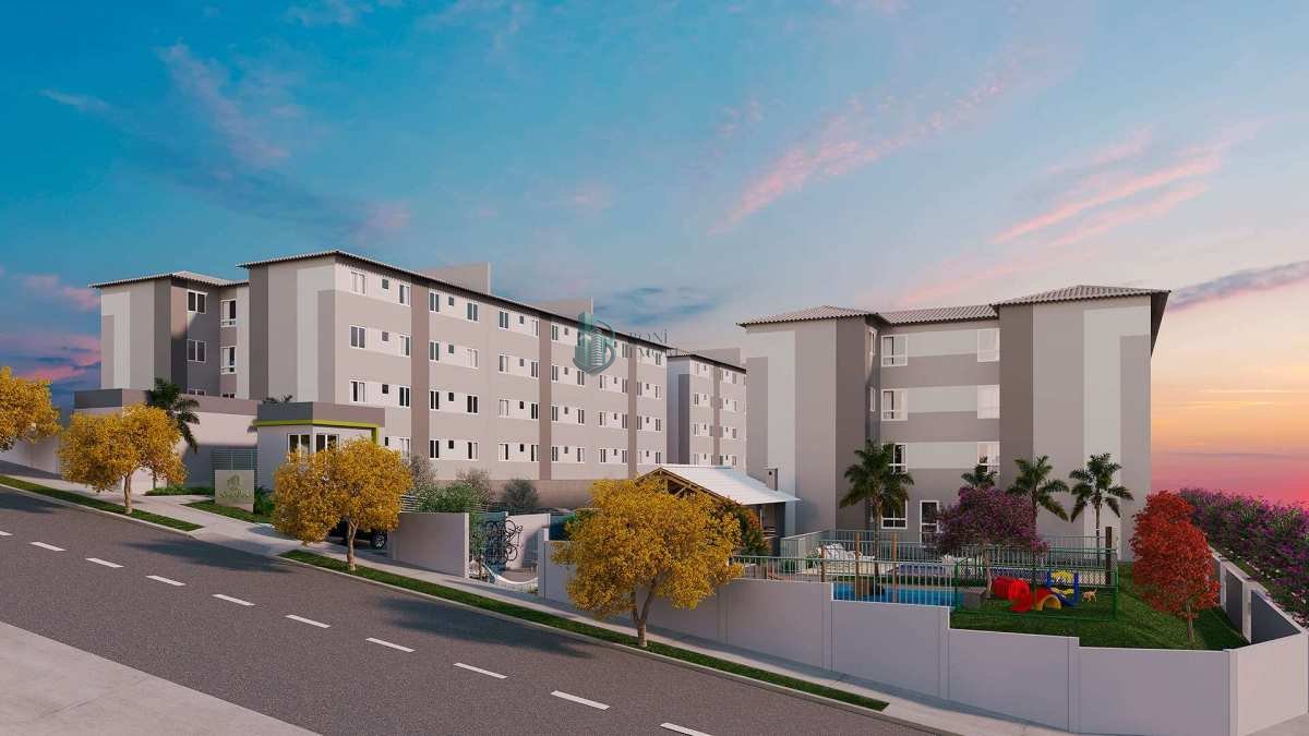 Apartamento à venda com 2 quartos - Nacional,Contagem