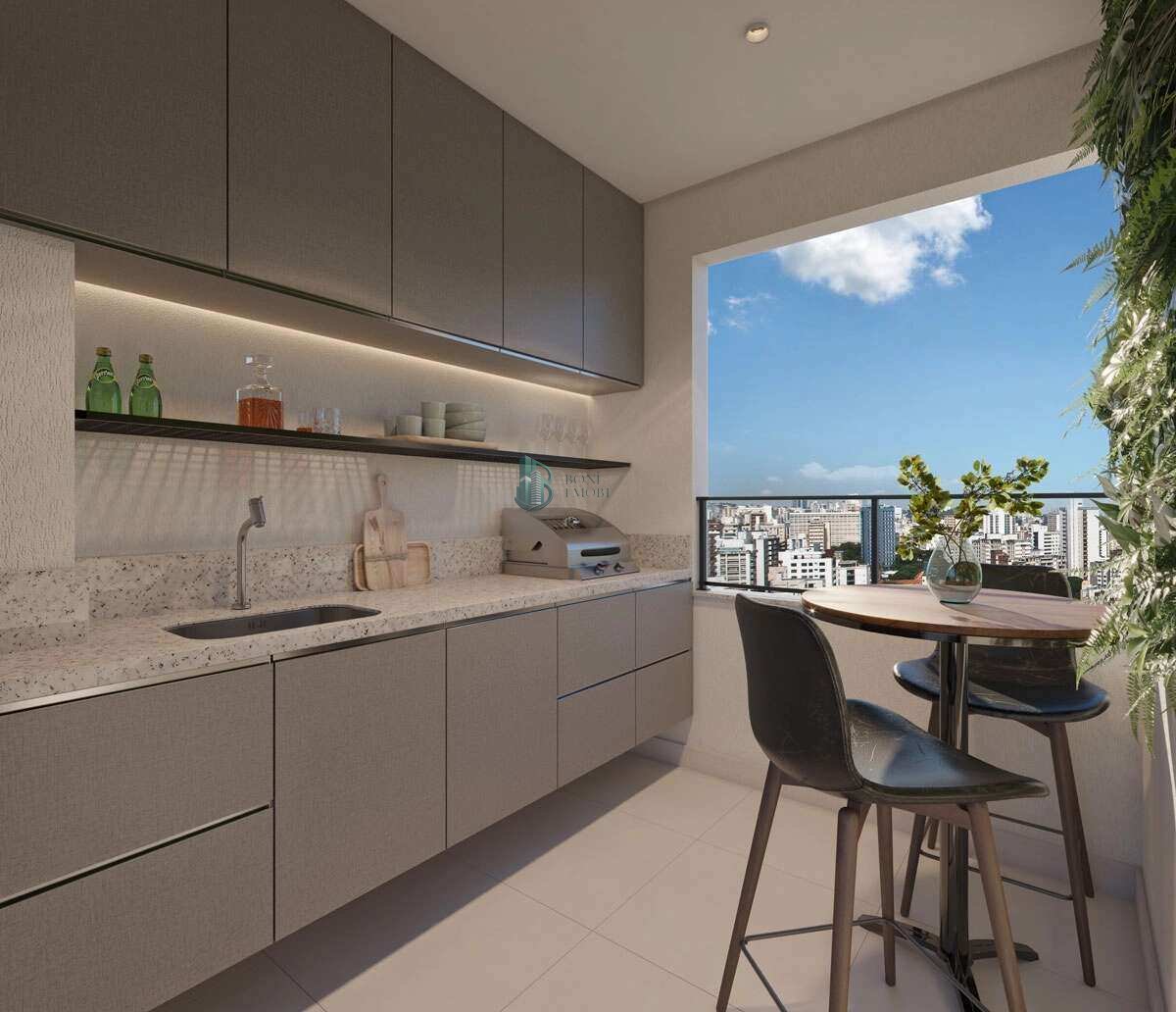 Apartamento de luxo à venda com 2 quartos - Estoril,Belo Horizonte