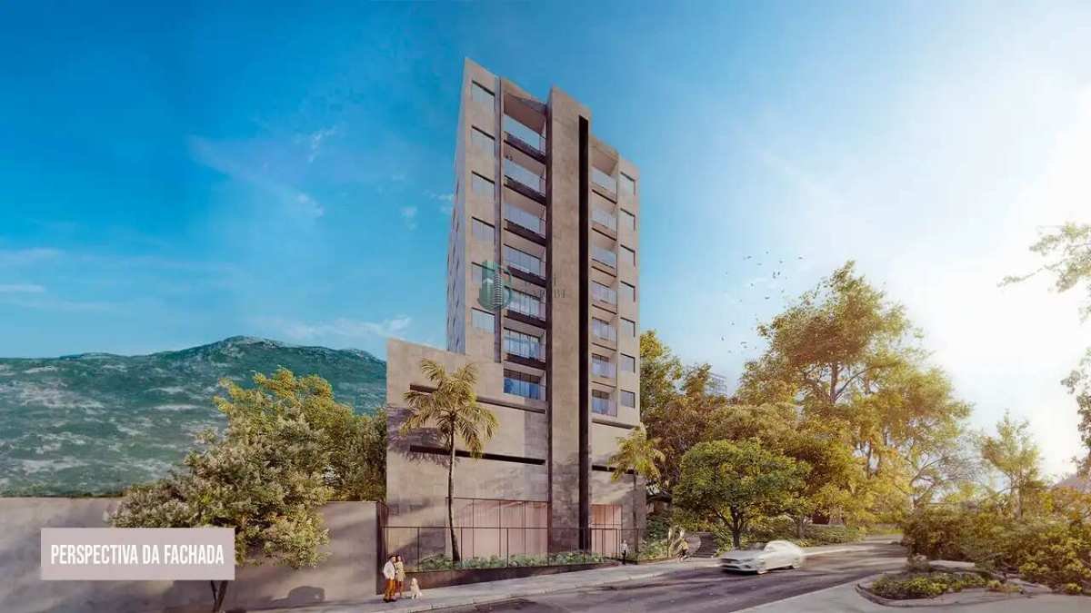 Apartamento de luxo à venda com 3 quartos - Sion,Belo Horizonte