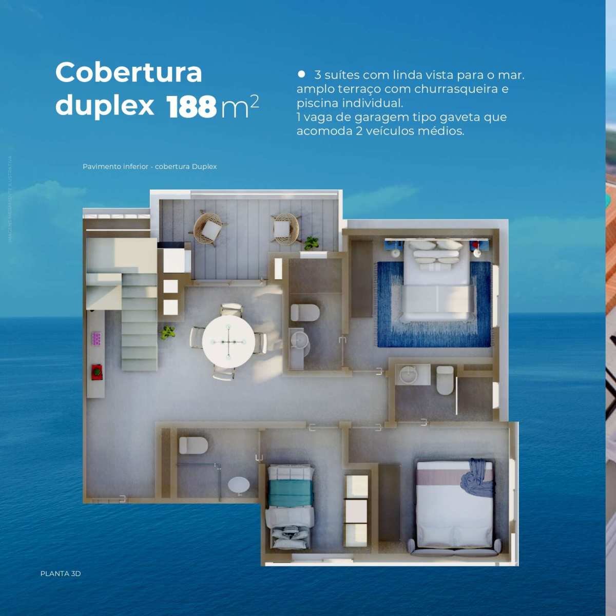 Apartamento à venda, com 3 quartos, 95m² - Mauro Alexandre Imóveis