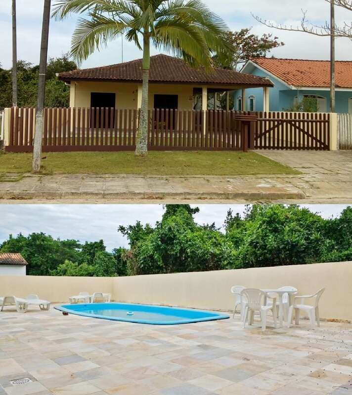 Casa para alugar com piscina próxima à praia em Guaratuba ( Locação Diária) - Mauro Alexandre Imóveis
