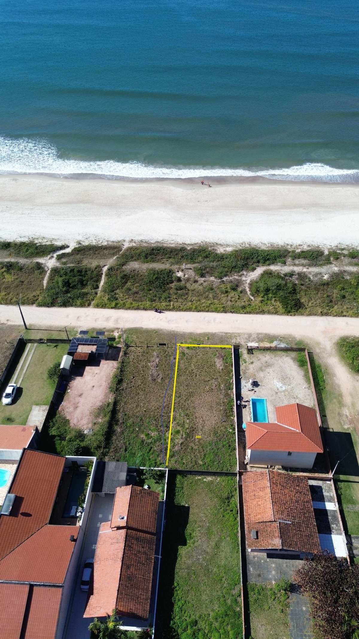 Terreno à venda em Guaratuba, Balneário Coroados, 360m²