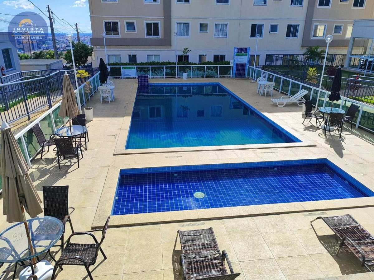 Apartamento à venda, no PARQUE VITÓRIA BELVEDERE em Vitória da Conquista, Primavera, com 2 quartos, 43m² - Invista Conquista