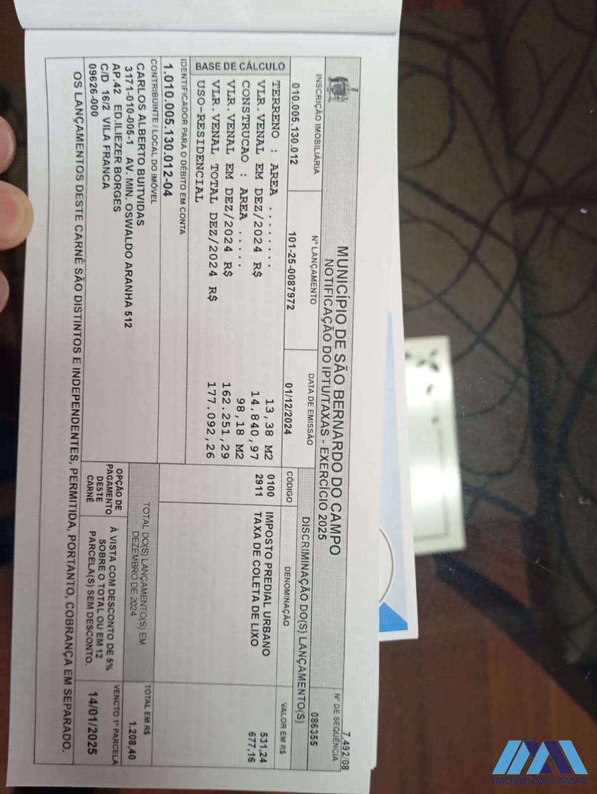 Apartamento à venda, no Eliezer Borges,  em São Bernardo do Campo, Rudge Ramos, com 3 quartos, 98m² - Imóveis Magamar