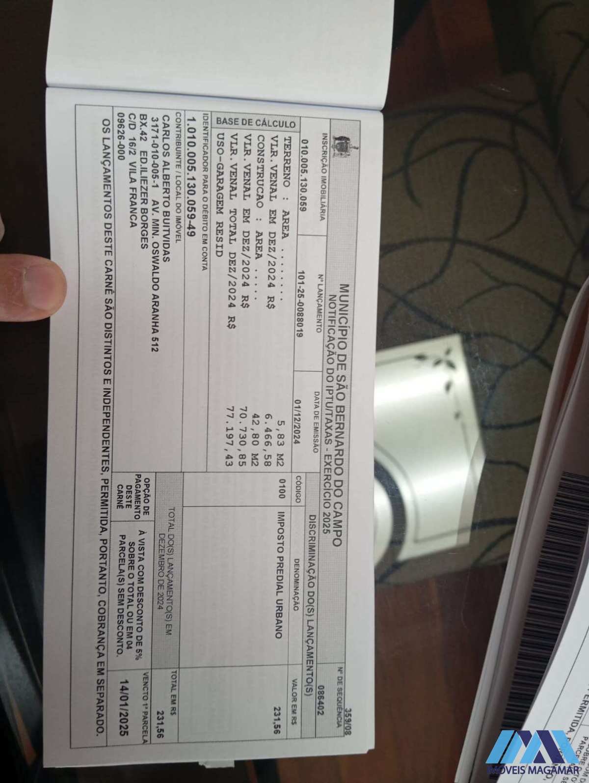 Apartamento à venda, no Eliezer Borges,  em São Bernardo do Campo, Rudge Ramos, com 3 quartos, 98m² - Imóveis Magamar