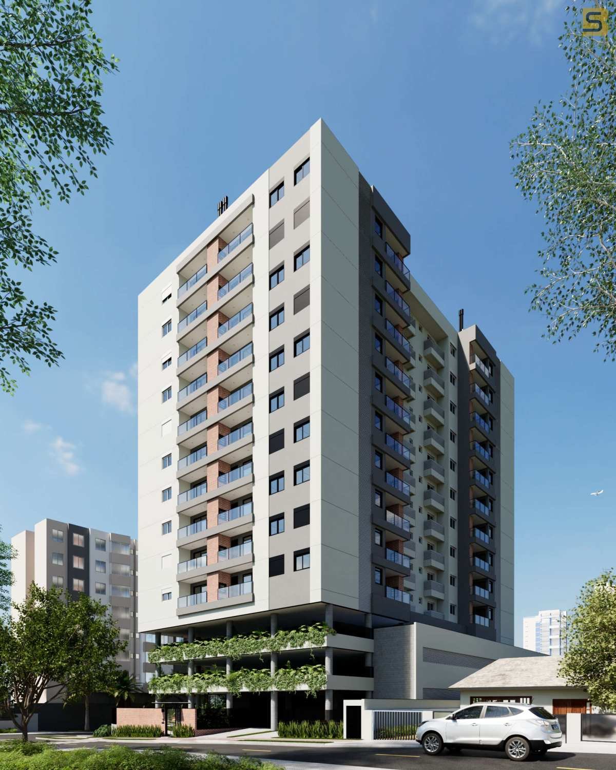  - Apartamento à venda em Criciúma, Centro, com 2 quartos, 77,36m²