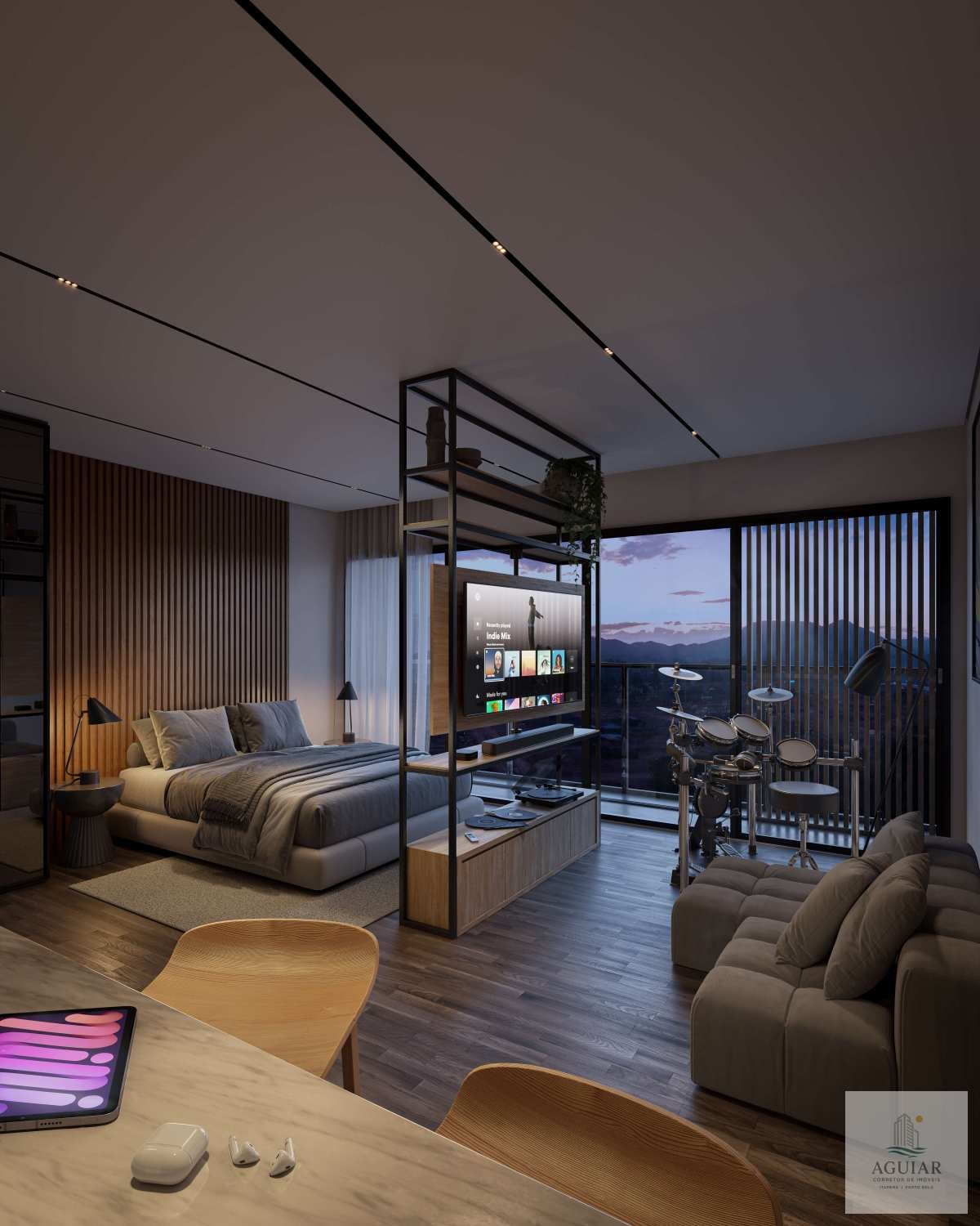 Studio à venda com 1 quarto, 30m² - VIVAPARK,Porto Belo