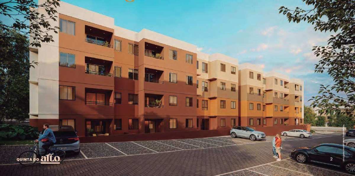 Apartamento à venda com 2 quartos - ,