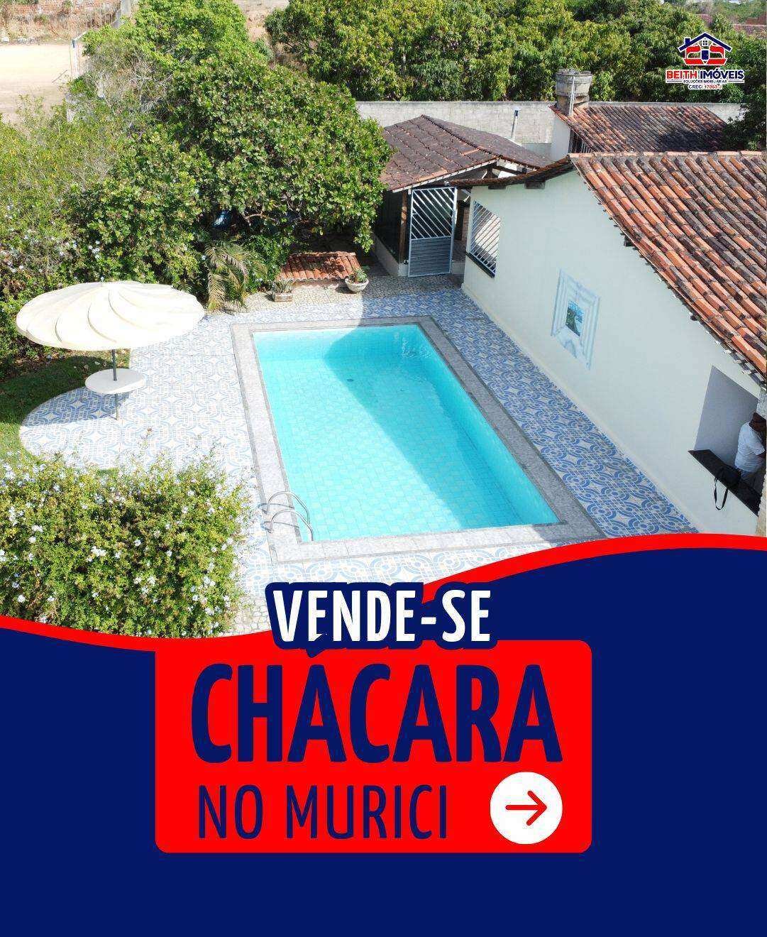 Chácara à venda com 3 quartos - ,