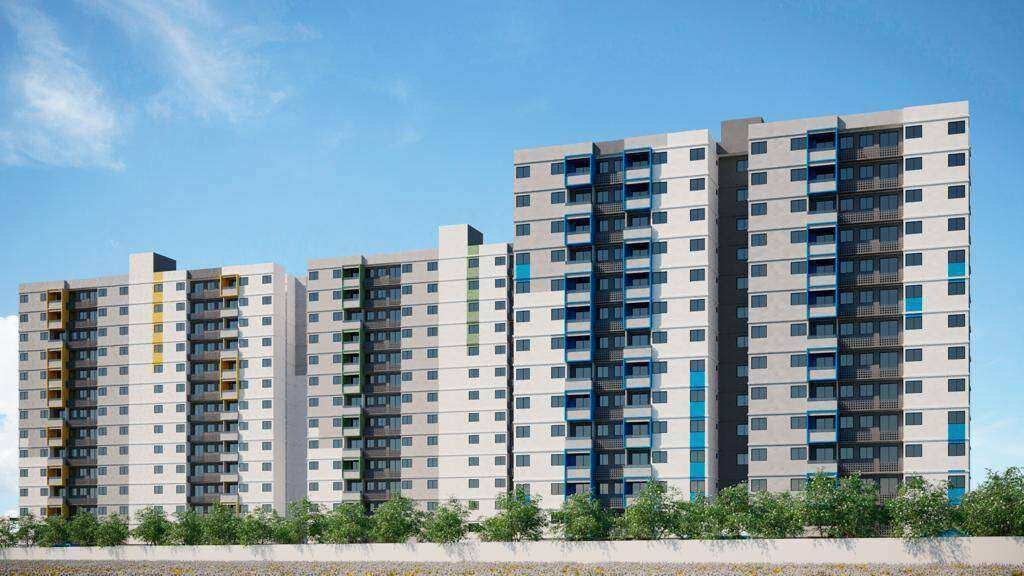 Apartamento à venda com 2 quartos - ,