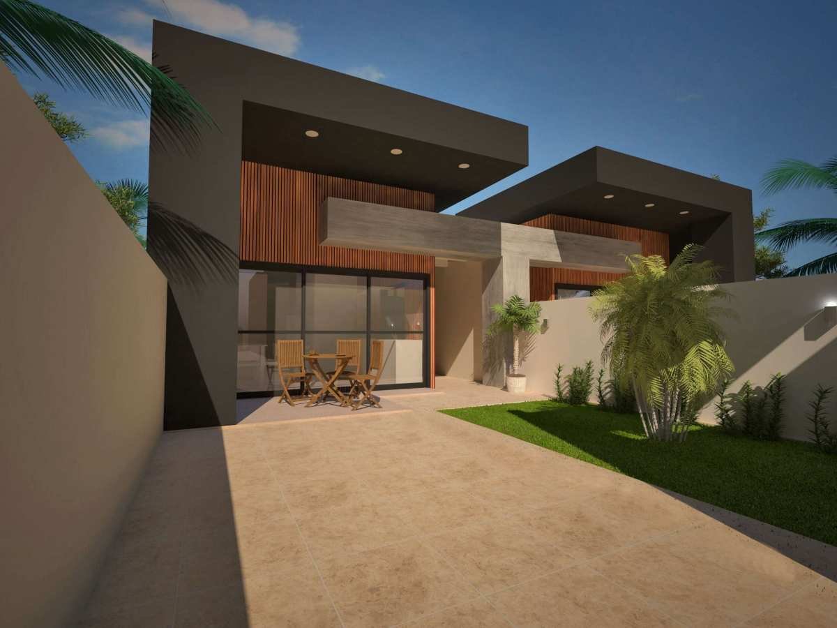 Casa Nova à venda em Guaratuba, Eliane, com 3 quartos, 80m² - H77 Construtora e Incorporadora