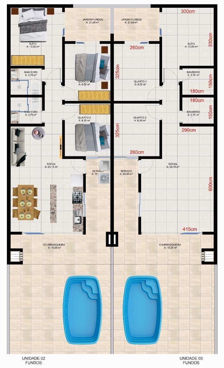 Casa Nova à venda em Guaratuba, Eliane, com 3 quartos, 80m² - H77 Construtora e Incorporadora