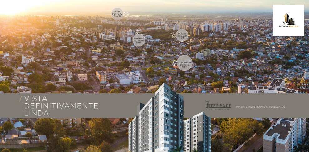 TERRACE - Pertinho de tudo... - PRONTO PARA MORAR - TERRACE_PERTO SHOPPING IGUATEMI_PORTO ALEGRE