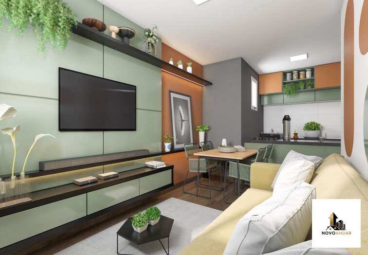 Apartamento à venda com 2 quartos, 47,93m² - Barnabé,Gravataí