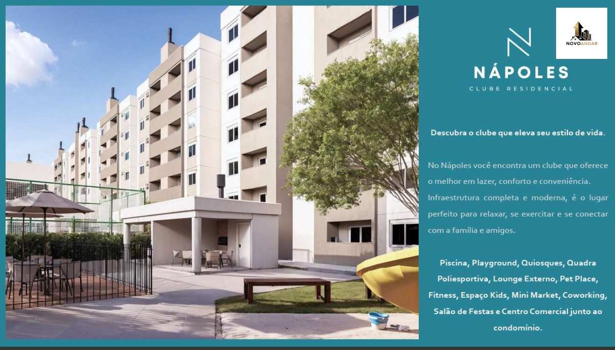 Apartamento à venda com 2 quartos, 47m² - ,Canoas