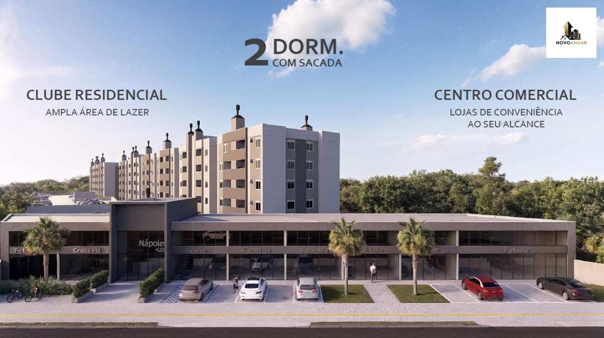 Apartamento à venda com 2 quartos, 47m² - ,Canoas