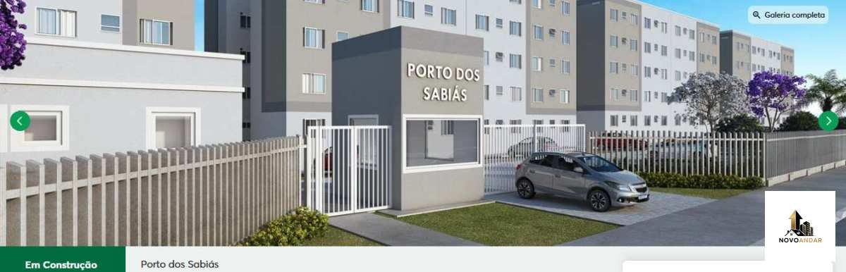 Apartamento à venda com 2 quartos, 40.52m²m² - Restinga,Porto Alegre