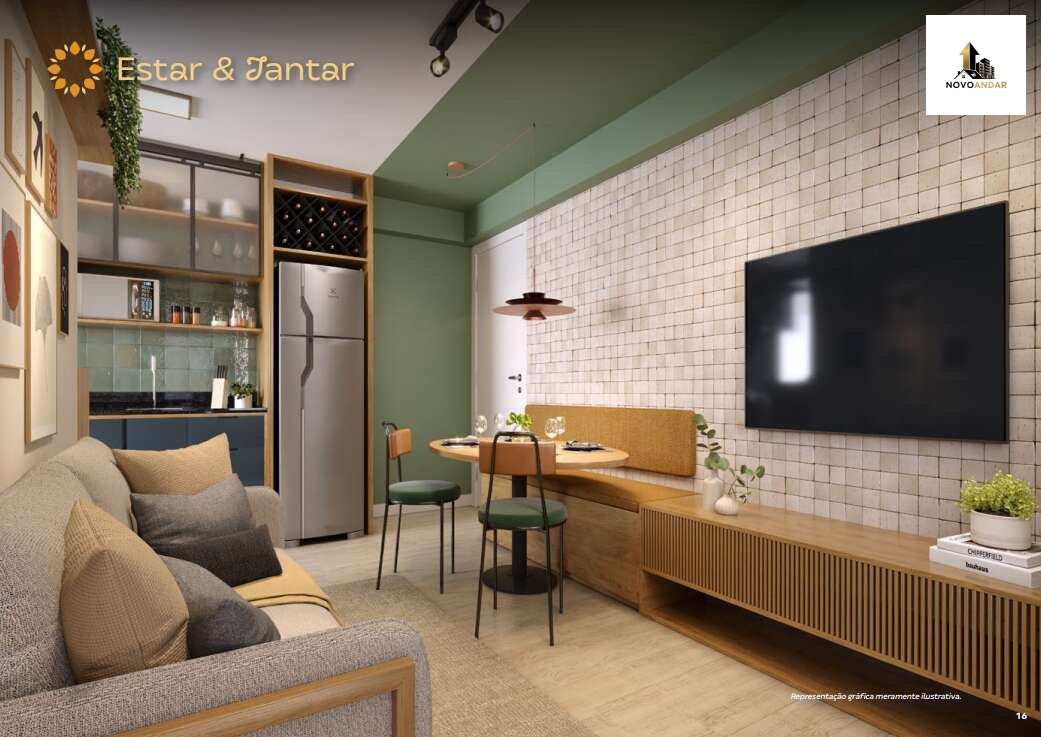 Apartamento à venda com 2 quartos, 36m² - Santa Rosa de Lima,Porto Alegre