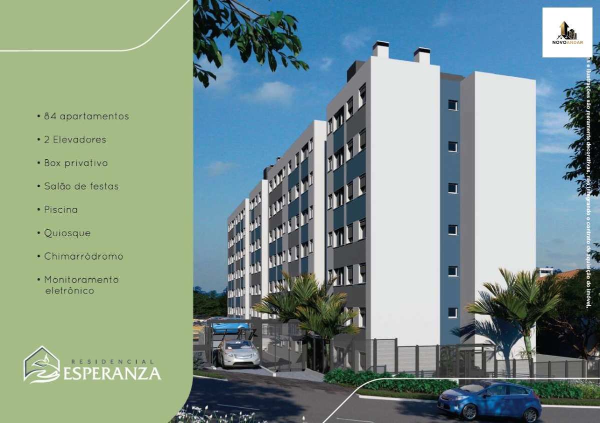 Apartamento à venda com 2 quartos, 47,10m² - Santa Tereza,Porto Alegre