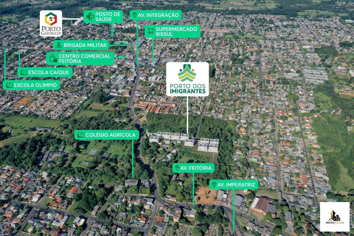 Apartamento à venda com 2 quartos, 40.83m²m² - Feitoria,São Leopoldo