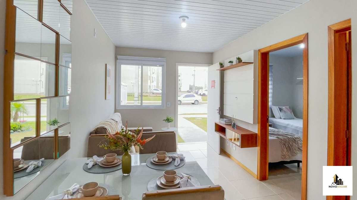  - LOTEAMENTO DE CASAS 2 QUARTOS_ COM PÁTIO FRENTE/ATRAS - GUAIBA_RS