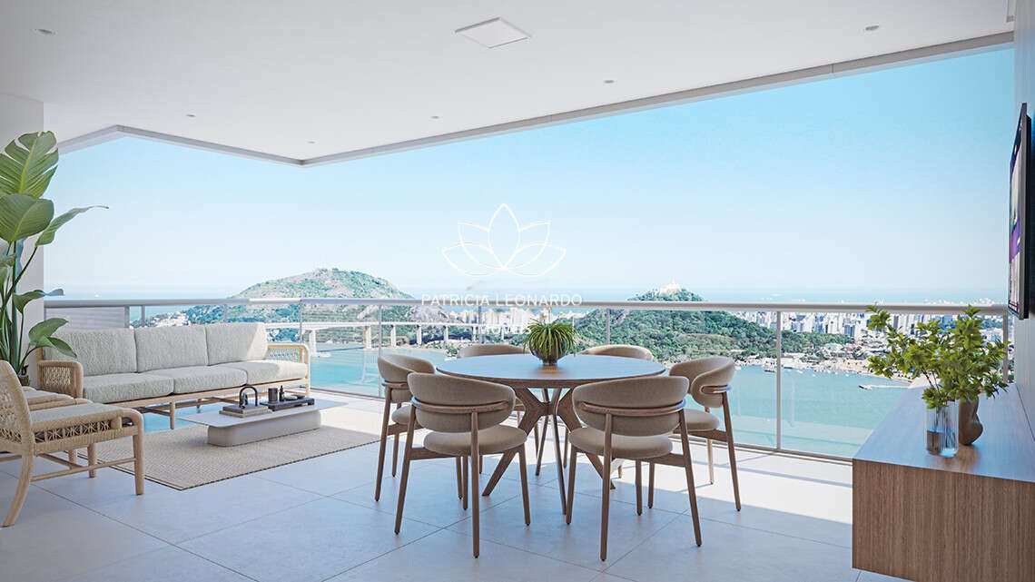 Apartamento à venda com 3 quartos, 200,53m² - Enseada do Suá,Vitória